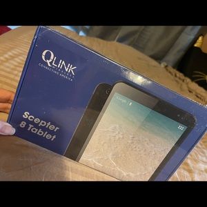 Brand new Qlink skepter8 tablet, black